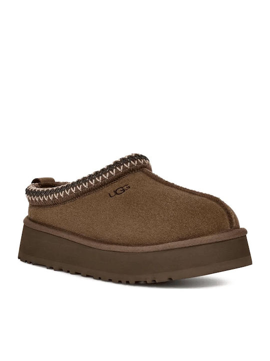 Tazz Slipper Closed Women's Slippers Brown