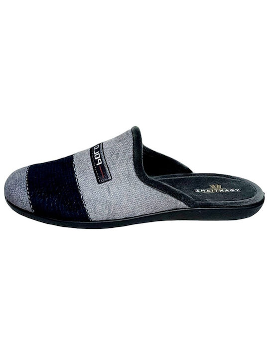 Yfantidis Men's Slipper Gray