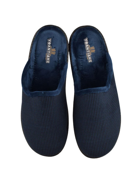 Yfantidis Men's Slipper Blue