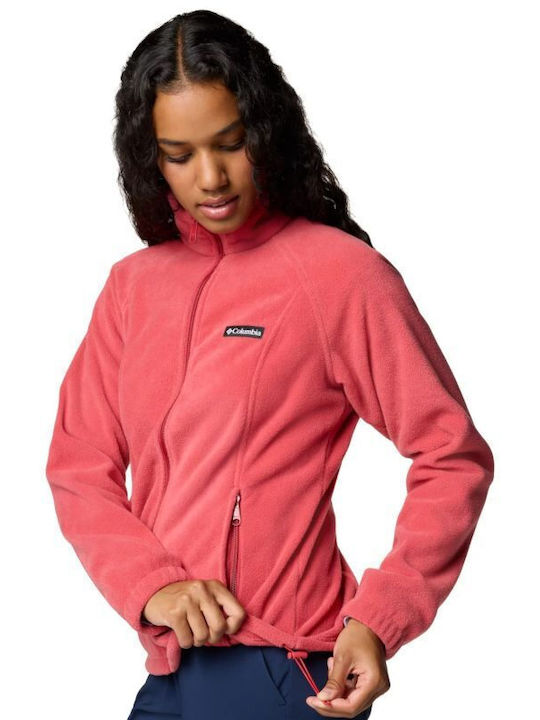 Columbia Benton Springs Full Fleece Damen Jacke in Rot Farbe