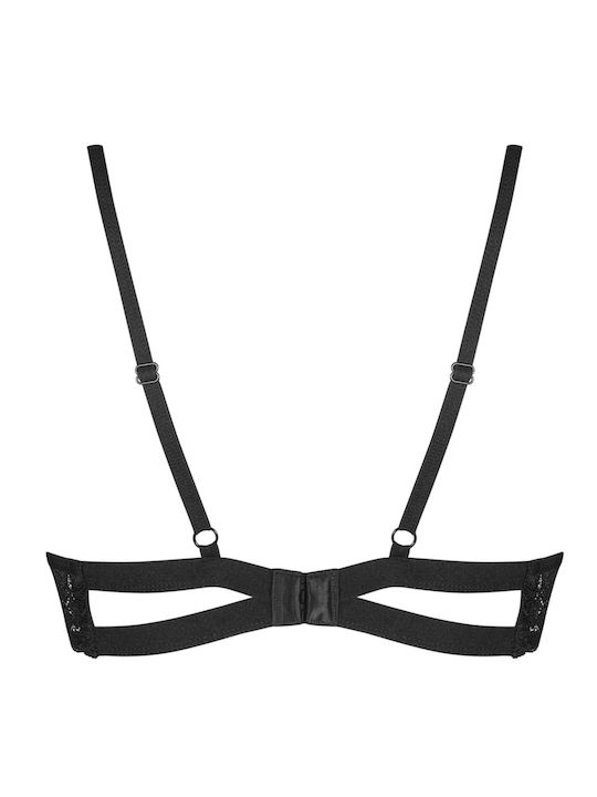 Nutris Bra without Padding Underwire Black