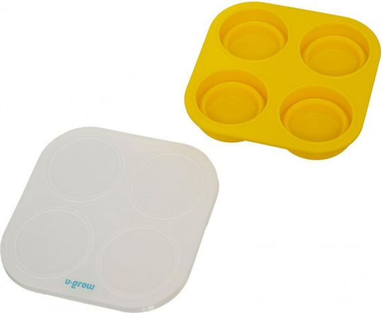 U-Grow Recipient Transparent Din Silicon