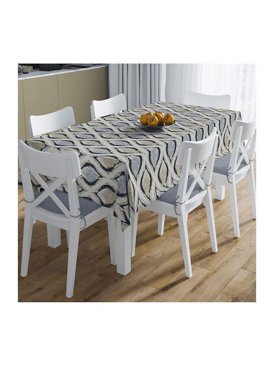 Dimcol Runner Stain Resistant Set 2pcs 461 Blue 140x140cm
