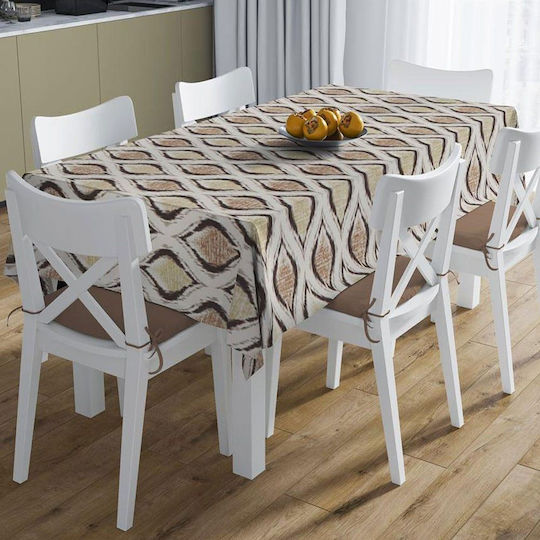 Dimcol Tischtuch Fleckabweisend Cyclops 460 Beige 140x180cm