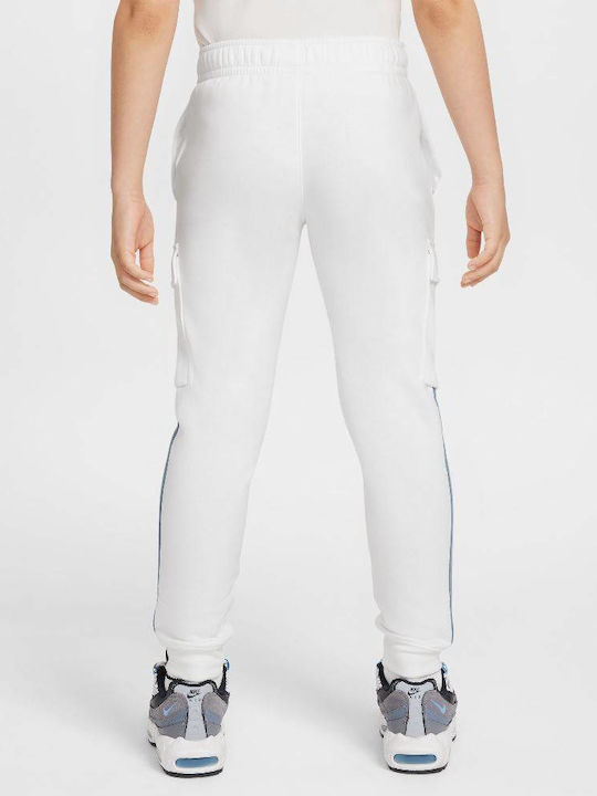 Nike Kids Sweatpants White