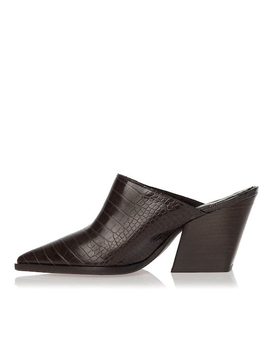 Sante Day2day Heel Mules Brown