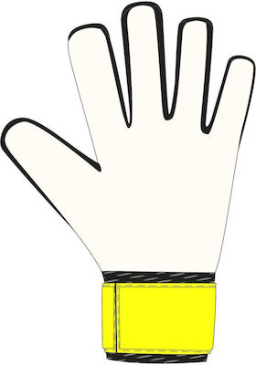 Lotto Kids Goalkeeper Gloves Yellow