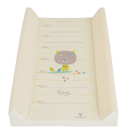Cangaroo Hard Changing Pad Yogi made of Plastic White 50x80cm
