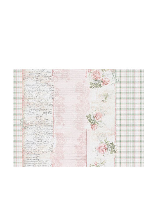 Φωτοταπετσαρία Τοίχου Floral Χάρτινη Ροζ 1005x53cm Πλενόμενη