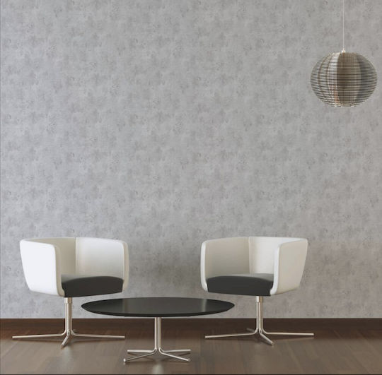 Tapet de Perete 1000x53cm Beton 2 Vinil Gri Lavabil