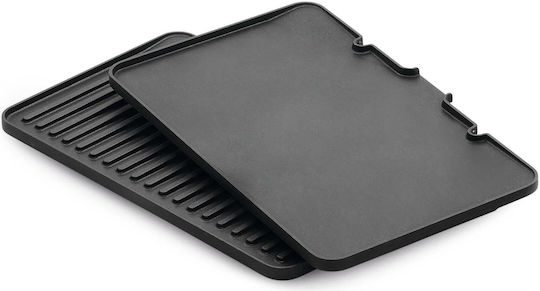 Braun Multigrill 9 Pro Настолна Електрическа Скара с Гладка и Релефна Плоча 2200W с Капак и Регулируем Термостат 37x23см