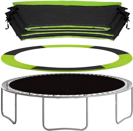 Husă cu Arc 244 Cm Trambulină Verde Negru