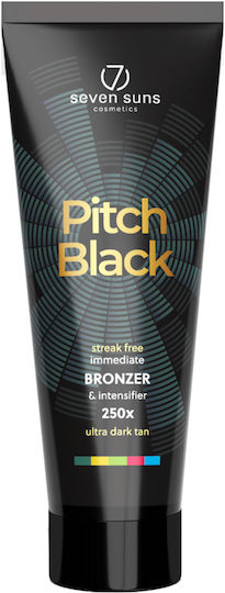 7Suns Cosmetics Pitch Black + Крем За Ръце Автобронзант Крем За Тяло Ултра Тъмен 2 Бройки