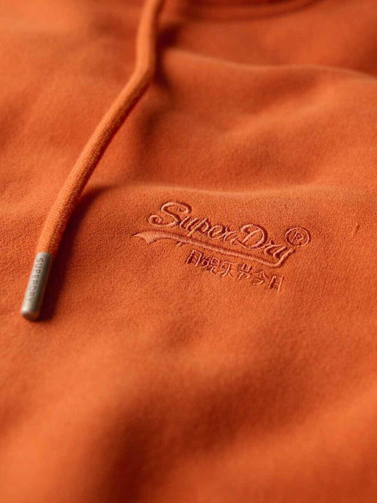D1 Ovin Sweatshirt with Hood Brown