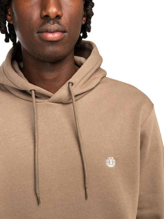 Element Cornell Men's Sweatshirt with Hood Walnut