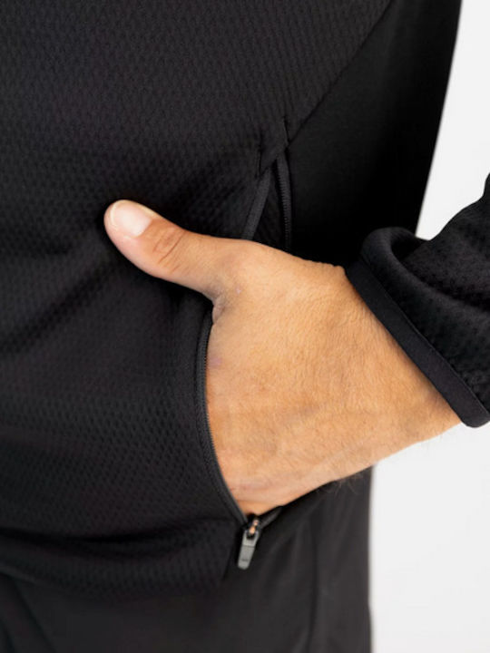 Cardigan With Hood Black
