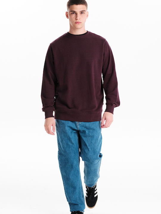 Sweatshirt Burgundisch