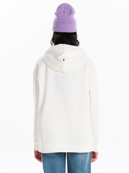 Women's Sweatshirt Hooded White