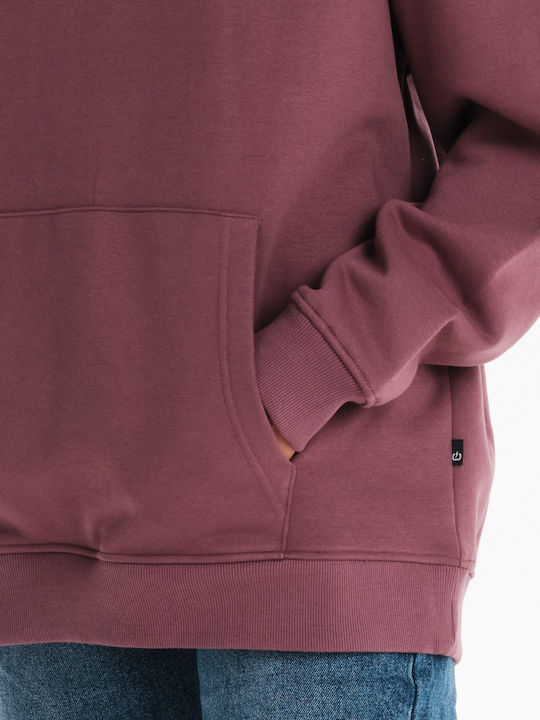 Women's Sweatshirt Hooded Purple