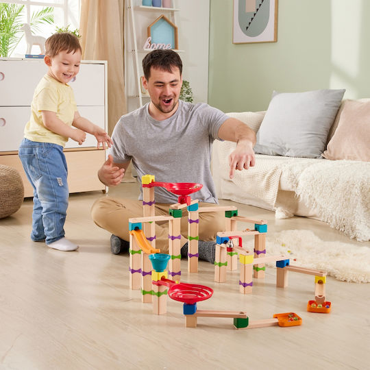 Hape Παιχνίδι Κατασκευών Ξύλινo Track Set