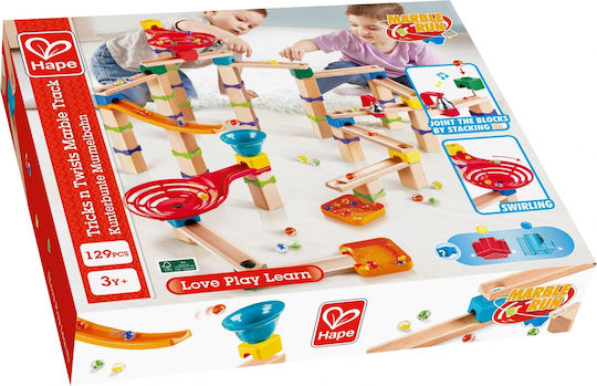 Hape Παιχνίδι Κατασκευών Ξύλινo Track Set