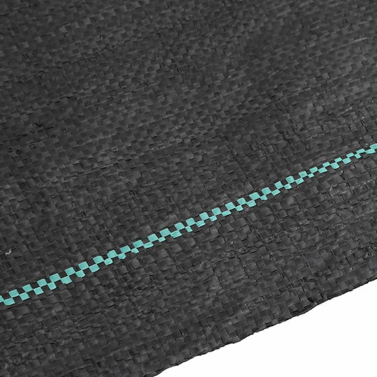 vidaXL 4005174 Ground Cover Fabric 100gr/m² 0.5x50m Black