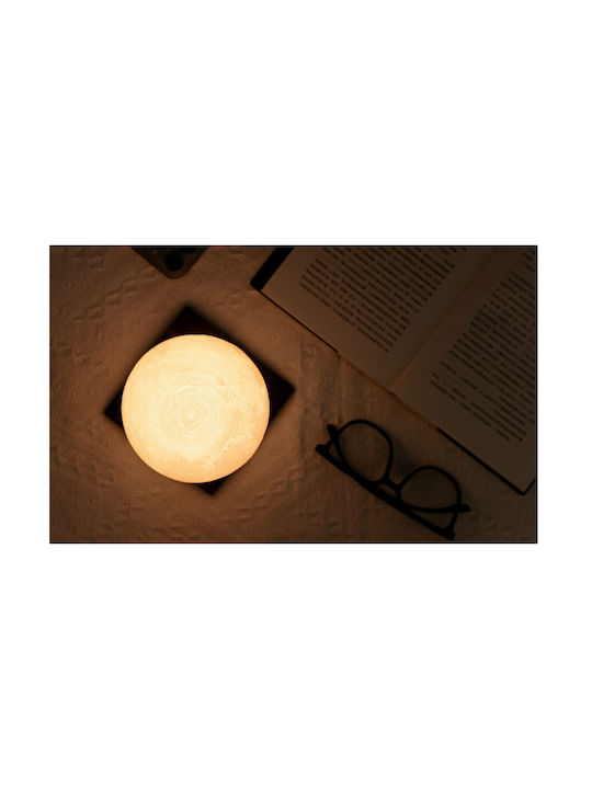 Gingko Διακοσμητικό Φωτιστικό Smart Θερμό Λευκό Moon Light