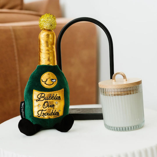 Punchkins Plüsch Champagne Bottle Bubbles Over Troubles 18 cm