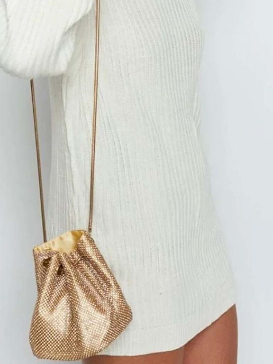 Vintage Damentasche Handtasche Gold