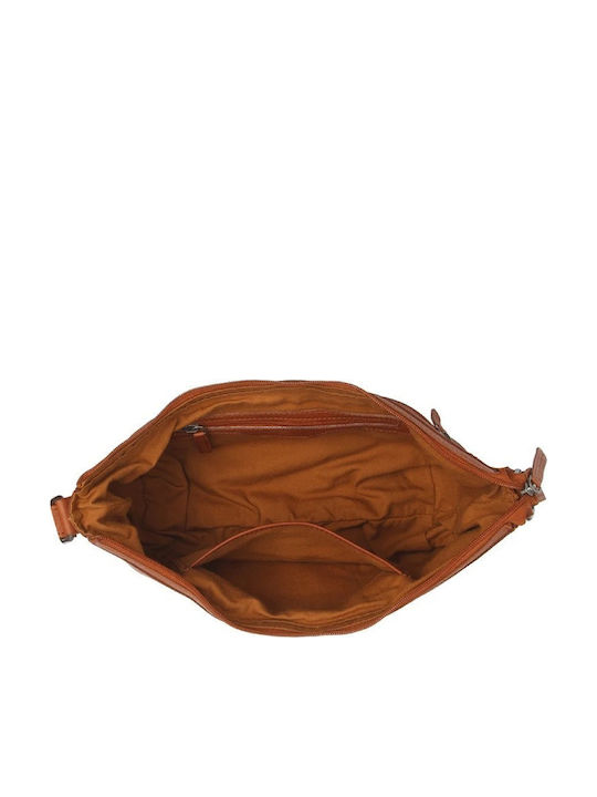 Leather Women's Bag Shopper Shoulder Tabac Brown