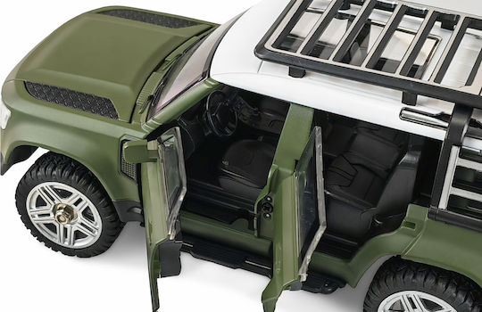 Mic Land Rover Defender Nou Controlat de la Distanță Caroserie Metalică Simulare Completă Controler de Viteză Analogic Luminile Ușilor Deschise Sg Pinecone Forest 2402