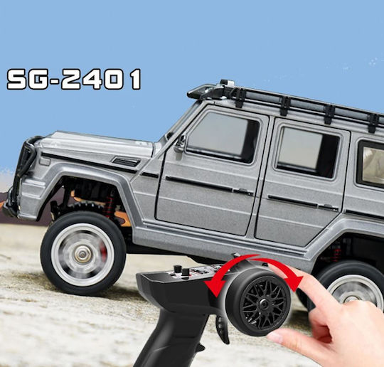 Small Remote-Controlled Mercedes G-class 4WD Metal Body Full Simulation Analog Speed Controller Lights Opening Doors Sg Pinecone Forest 2401