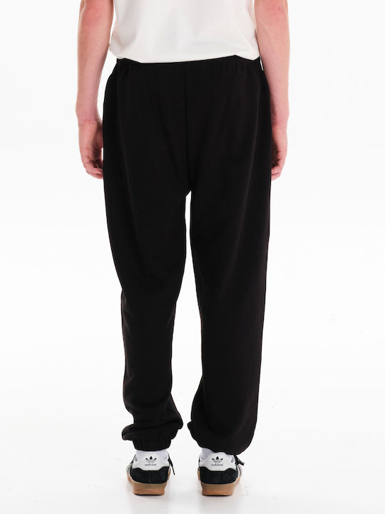 Sweatpants with Elastic Black