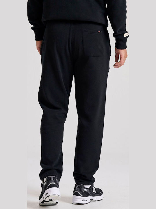 Sweatpants without Elastic Black
