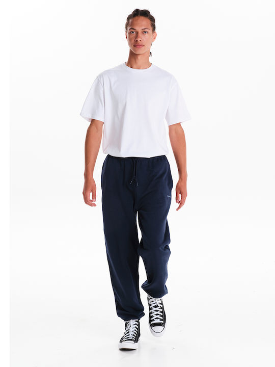 Pantaloni de trening fără Elastic Blue