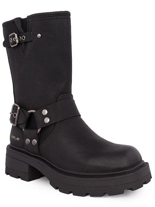 Replay Boots Black RL680004S-0003