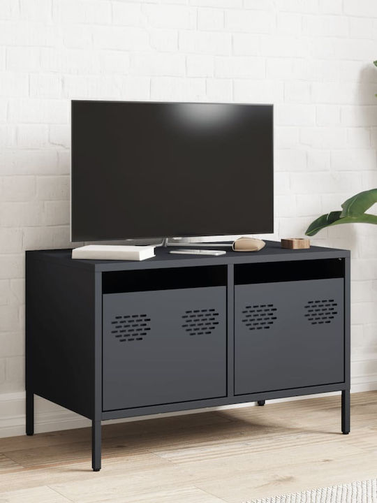 TV Stand Metal Charcoal L68xW39xH43.5cm