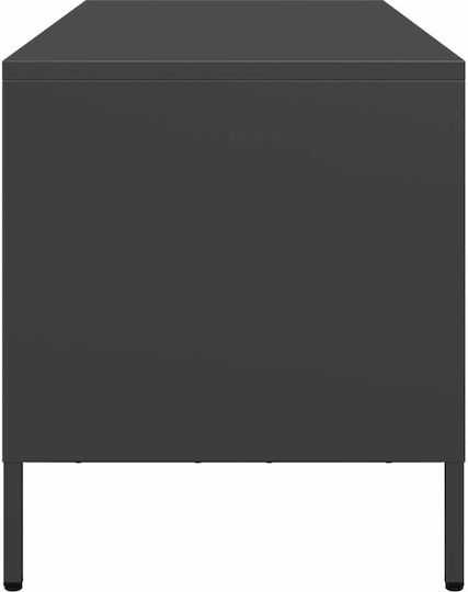 Metal TV Stand Black M101.5xD39xH43.5cm
