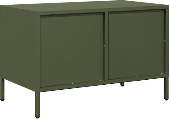 Έπιπλο Τηλεόρασης Μεταλλικό Λαδί Μ68xΠ39xΥ43.5cm