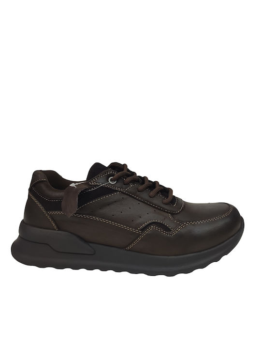 Gale Men's Anatomic Leather Casual Shoes Brown