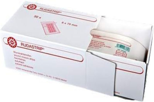 Rudastrip Wound Suture Strips 13mm X 100mm 1 Envelope 6 Strips