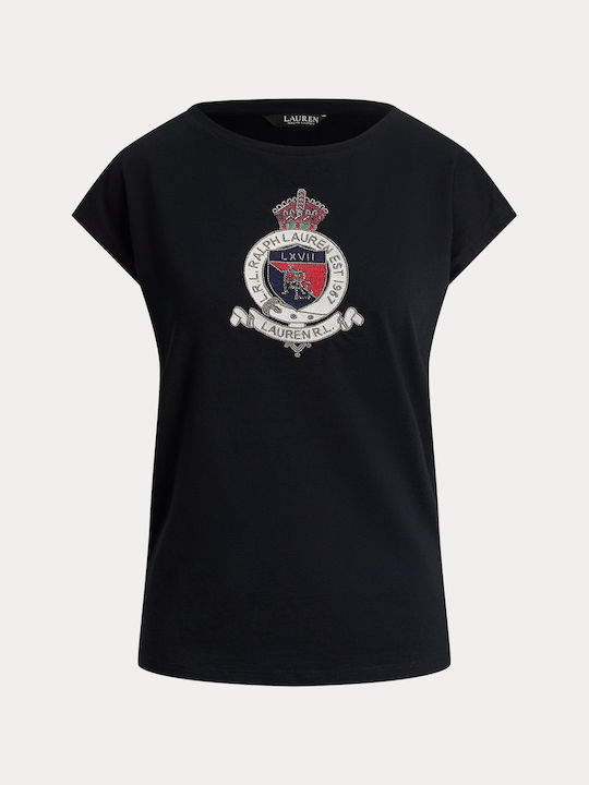 Ralph Lauren Femeie Tricou Black