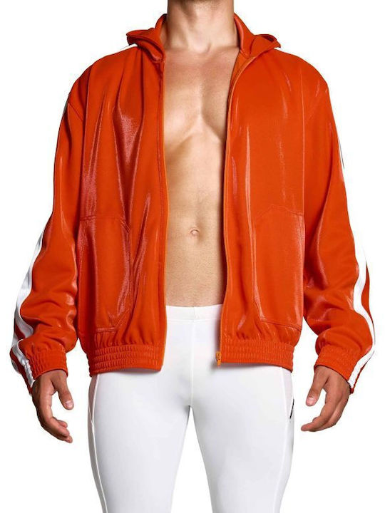 Men's Cardigan Orange