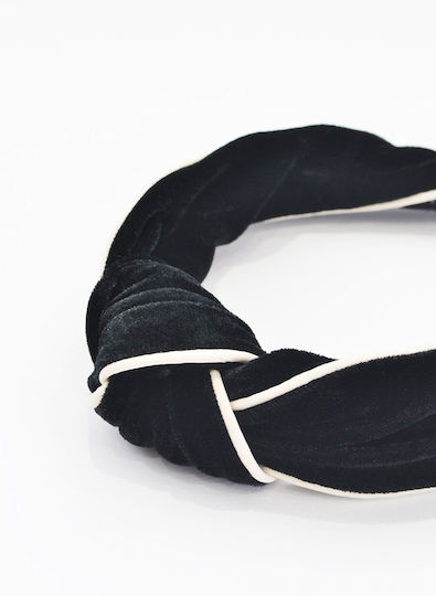 Mat Fashion Stirnband Haar Schwarz