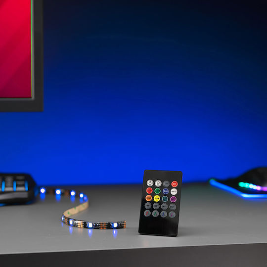 The Source LED Strip TV USB 5V 5m with Power Supply & Remote Control
