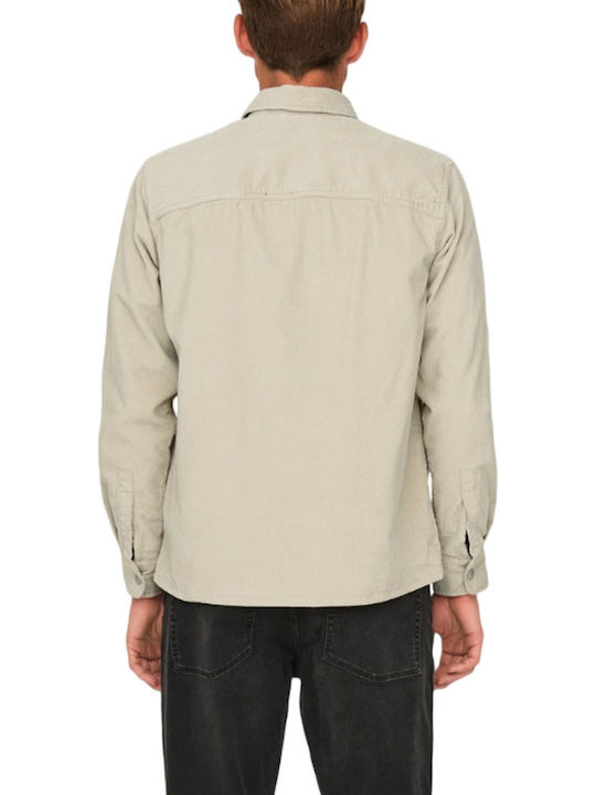 Only & Sons Herren Jacke Lässig Beige