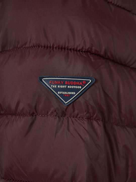 Winter Jacke Burgundisch