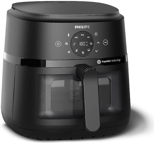 Philips Air Fryer 6.2lt Μαύρο NA230/00