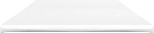 vidaXL Mattress Topper Single Foam with Removable Cover 100x210x5cm