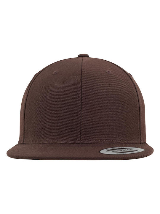 Flexfit Men's Snapback Cap Brown